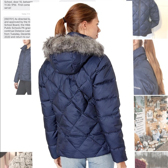 Ladies Columbia Icy Heights II Down Jacket small - Picture 5 of 6